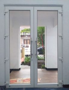 Pintu Kaca dari Kusen UPVC yang Minimalis & Modern Jakarta